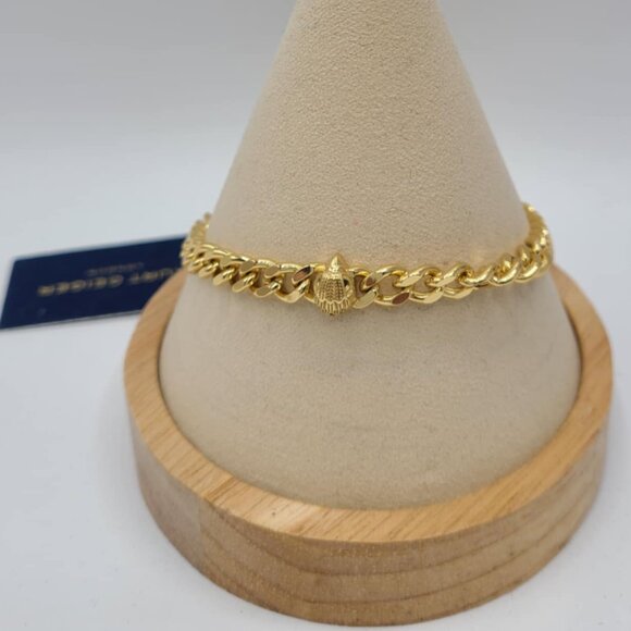 Kurt Geiger Gold Curb Chain Eagle Bracelet NWT!  NEW! - Picture 7 of 8